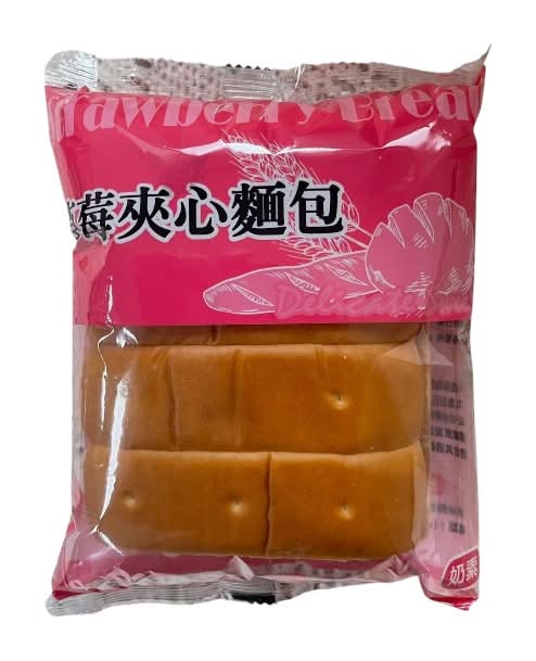 草莓夾心麵包(小) <200g克 x 1 x 1Pack包>