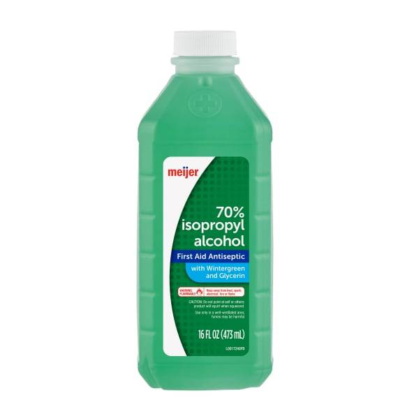 Meijer 70% Isopropyl Rubbing Alcohol (16 oz)