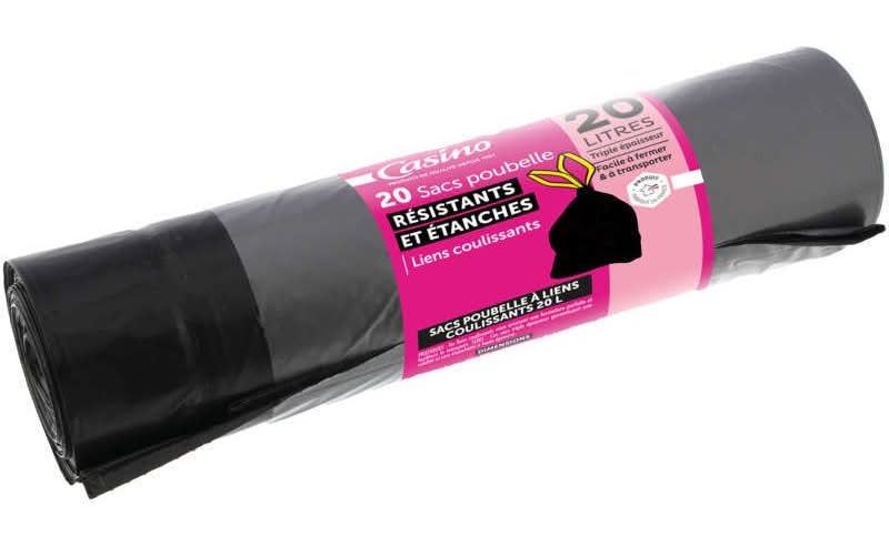 Casino - Sacs poubelle liens coulissants (10)