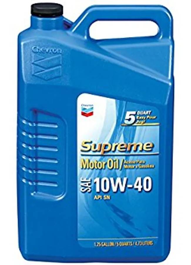 Techron Chevron SAE 10W-40 Supreme Motor Oil | Postmates