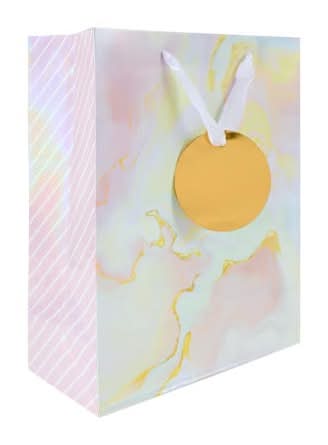 Large Gift Bags Pastel Marble