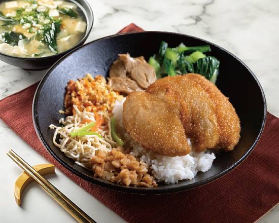 祕醬雞菲力排飯套餐 Chicken Fillet Rice with Special Sauce Combo