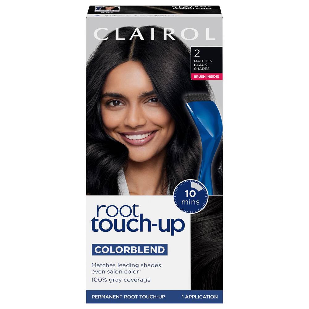 Clairol Root Touch-Up By Nice'n Easy Permanent 2 Black Hair Color (9.6 oz)