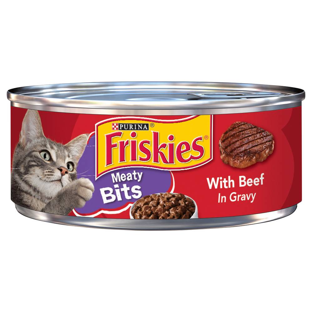 Friskies Meaty Bits Beef in Gravy