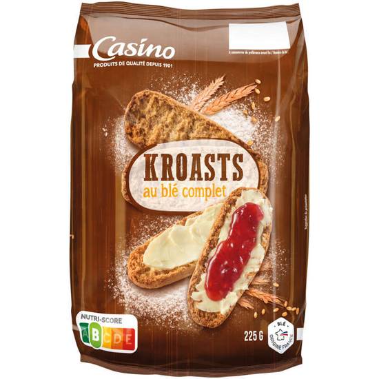 CASINO - Petits pains suédois - Blé complet - 225g