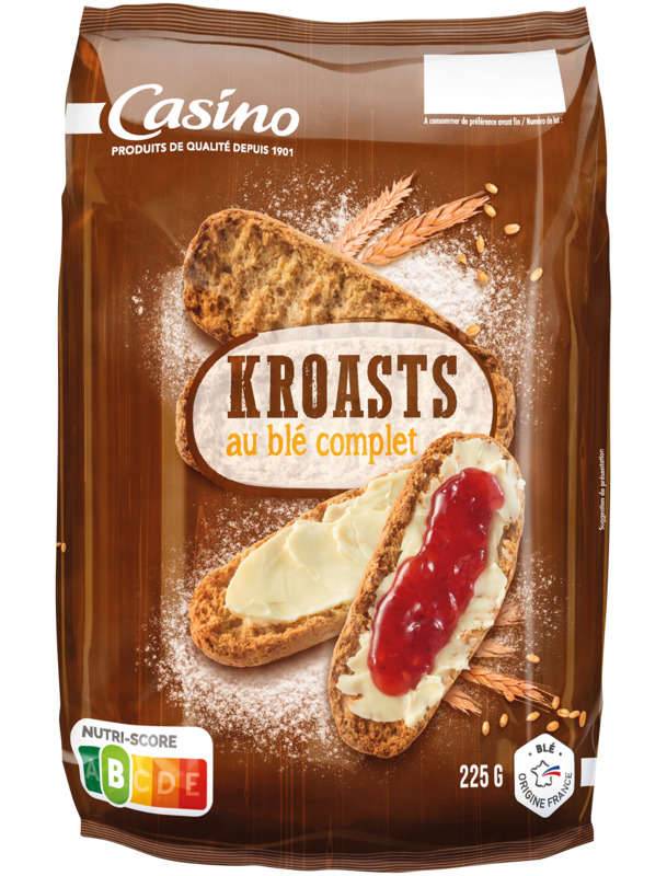 Casino Kroast - Petits pains suédois - Blé complet - 225g
