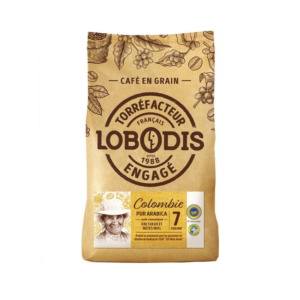 Lobodis - Café en grains colombie (500g)