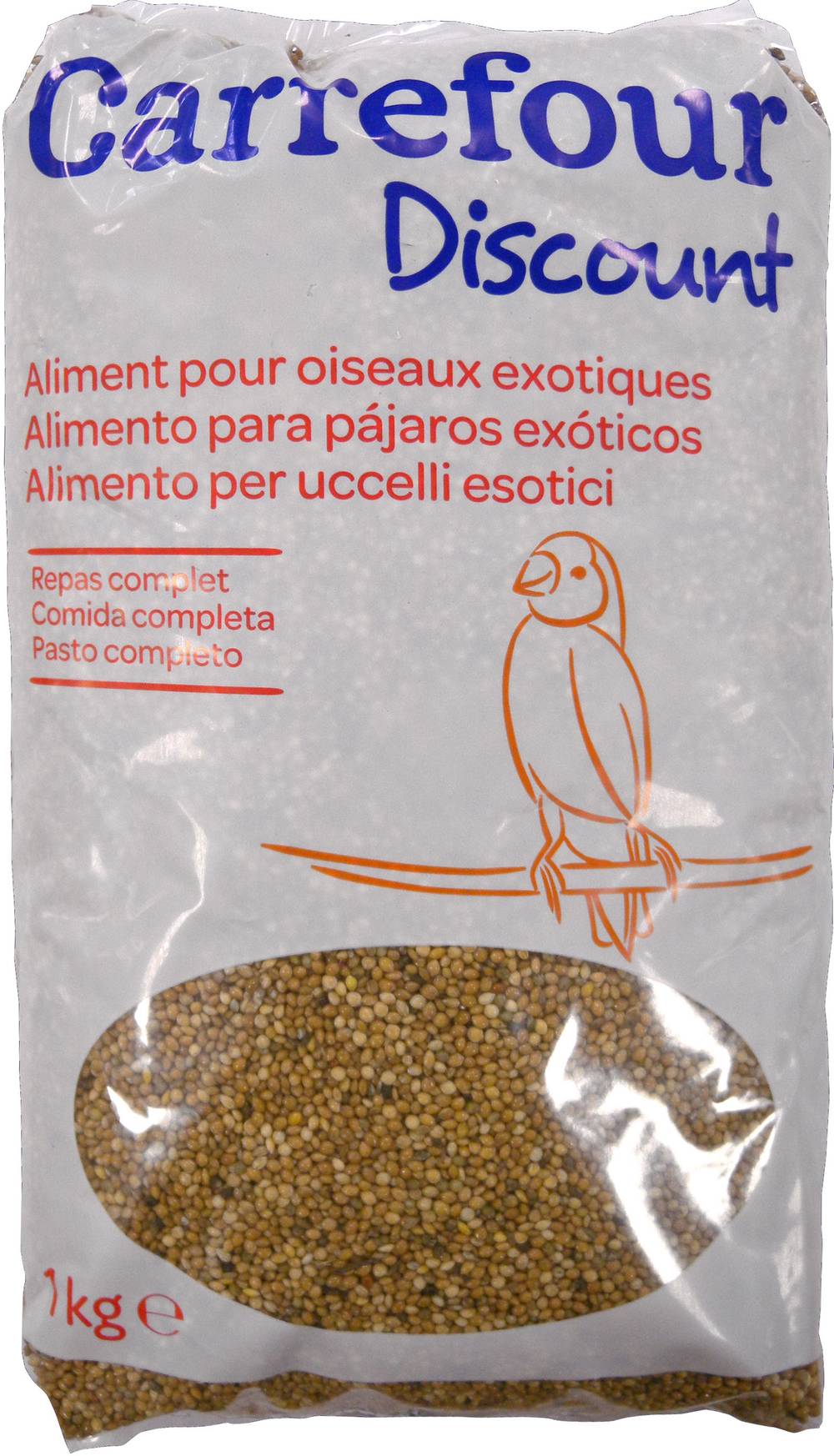 Carrefour - Graines pour oiseaux exotiques (1kg)