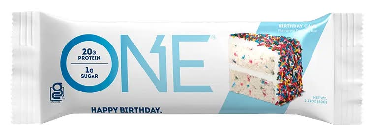 Oh Yeah ONE Birthday Cake Protein Bar 2.12oz