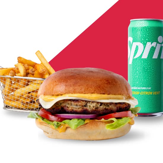 🍔🌱Menu : Burger Farçou