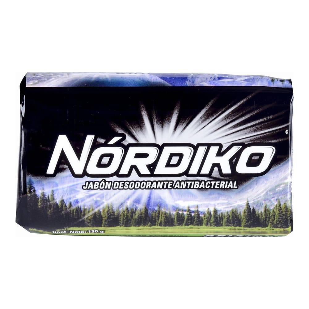Nórdiko jabón desodorante limpieza y frescura (barra 130 g)