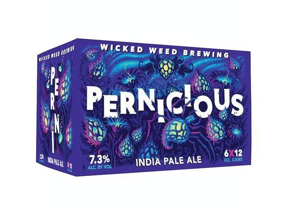 Wicked Weed Brewing Pernicious Beer (6 pack, 12 fl oz)