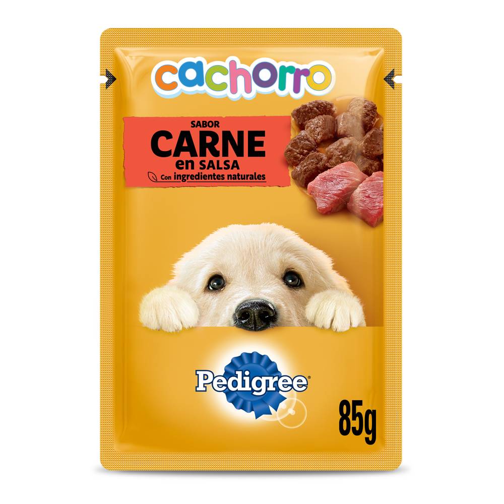 Pedigree alimento húmedo cachorro (carne)