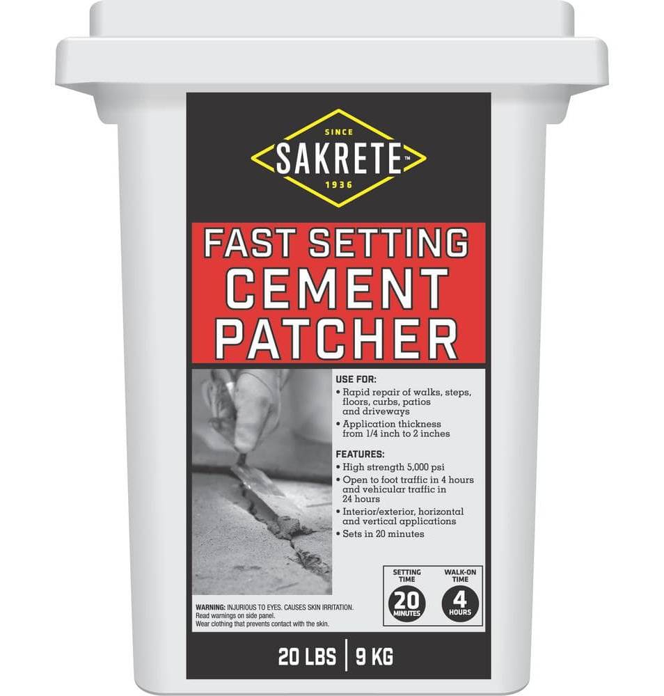 Sakrete Fast Setting Cement Patcher, Gray