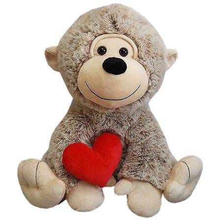 Festive Voice Monkey with Heart - 1.0 ea