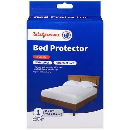 Walgreens Reusable Waterproof Bed Protector