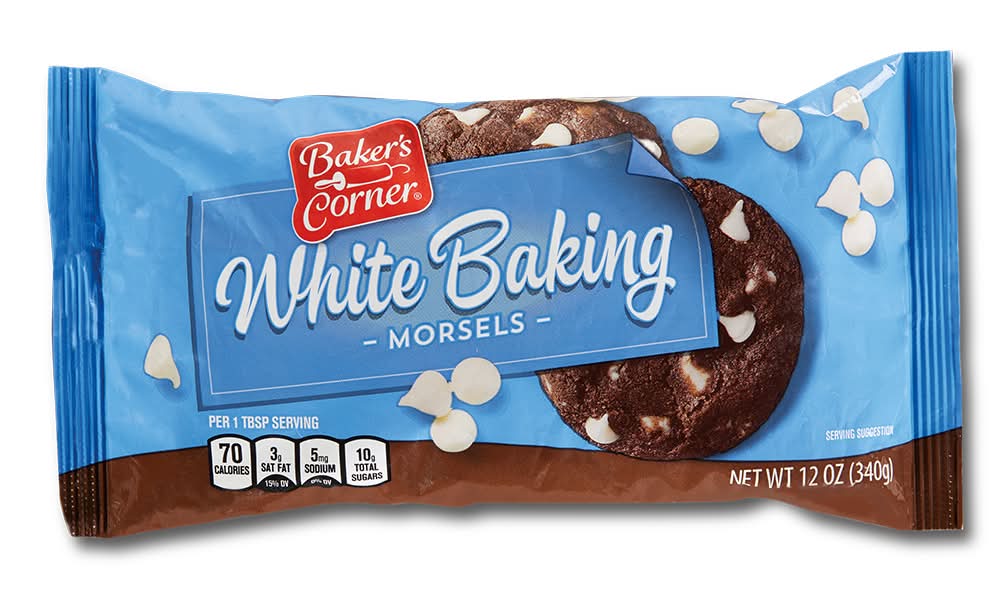 Baker's Corner Baking Morsels, White (12 oz)