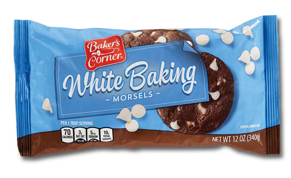 Baker's Corner Baking Morsels, White (12 oz)