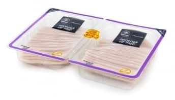 Pechuga de pavo en lonchas Carrefour El Mercado sin gluten 2x200 g