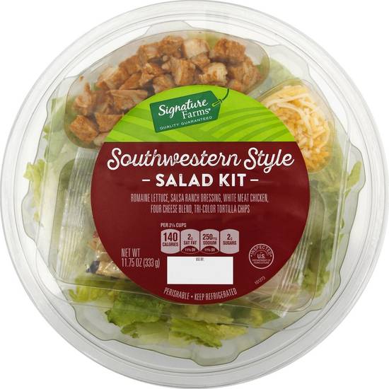 Order Signature Farms · Southwestern Style Salad Kit (11.8 oz) food online from Safeway store, Eureka on bringmethat.com
