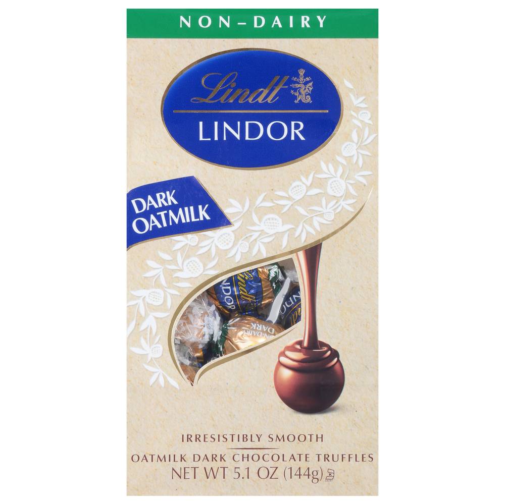 Lindt Lindor Oatmilk Dark Chocolate Truffles