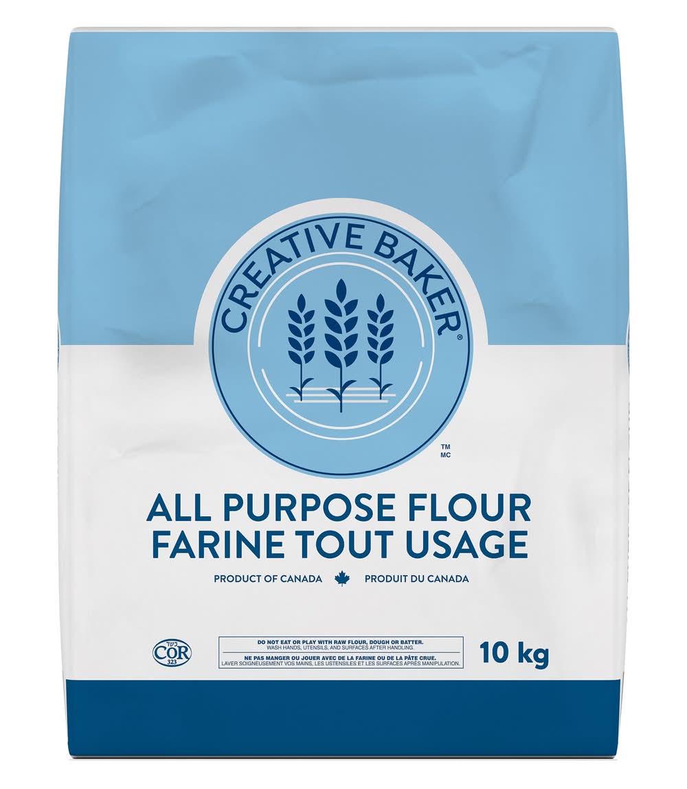 Creative Baker - Farine Tout Usage, 10 Kg / Creative Baker All Purpose Flour, 10 Kg