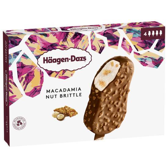 New chocolate - macadamia nut brittle - häagen-dazs