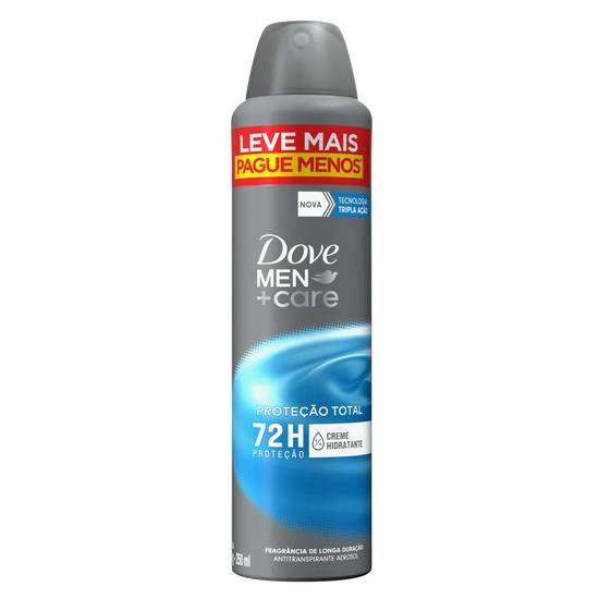 Dove desodorante em aerossol men+care proteção total (150 ml)
