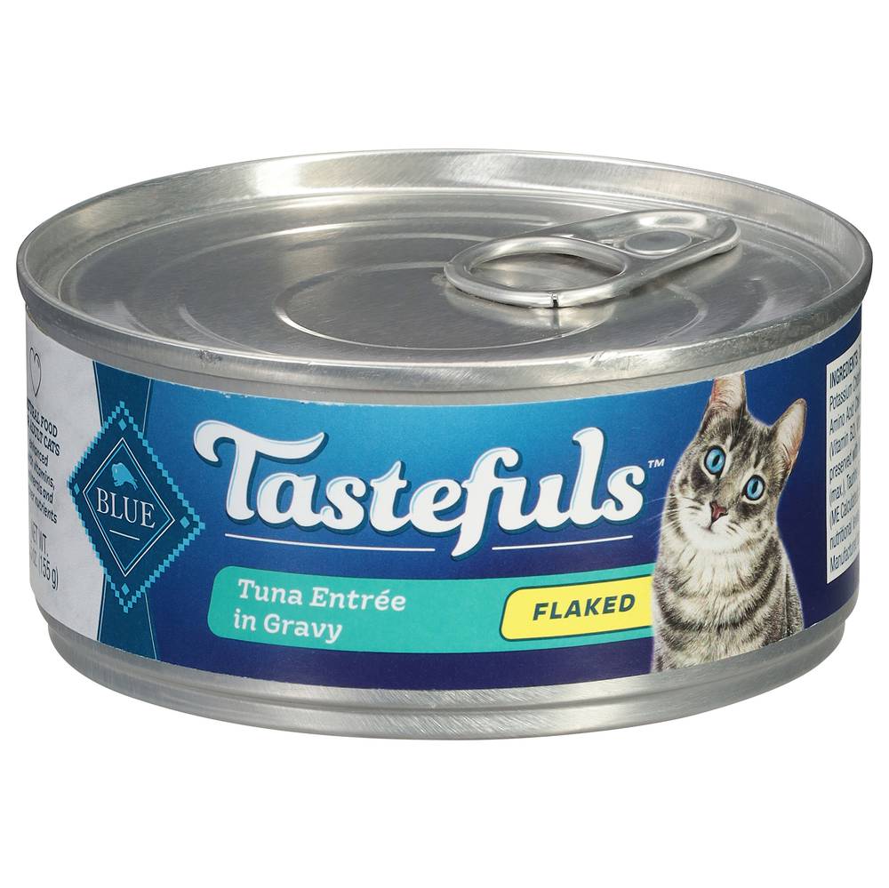 Blue Buffalo Tastefuls Flaked Adult Cat Food, Tuna (5.5 oz)