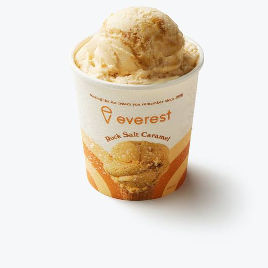 Rock Salt Caramel Ice Cream 500ML