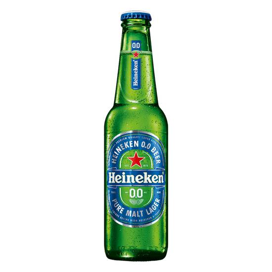 Heineken cerveja lager puro malte zero álcool (330 ml)