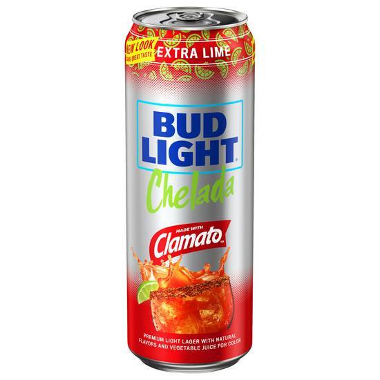 Bud Light Chelada Tajin Chile Extra Lime Beer (25 fl oz)