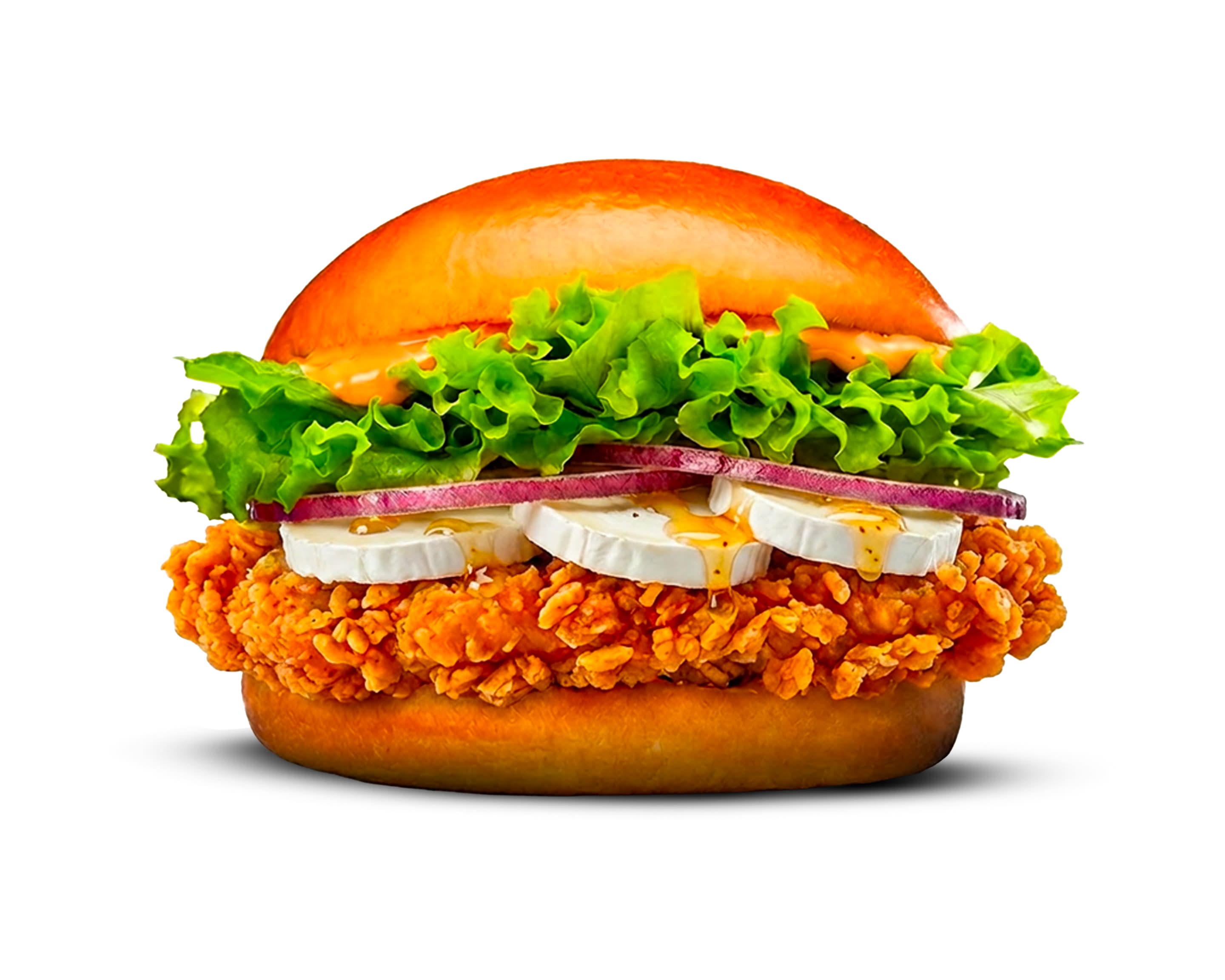 Smash chicken chèvre miel