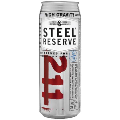 Steel Reserve 211 High Gravity 24oz Can