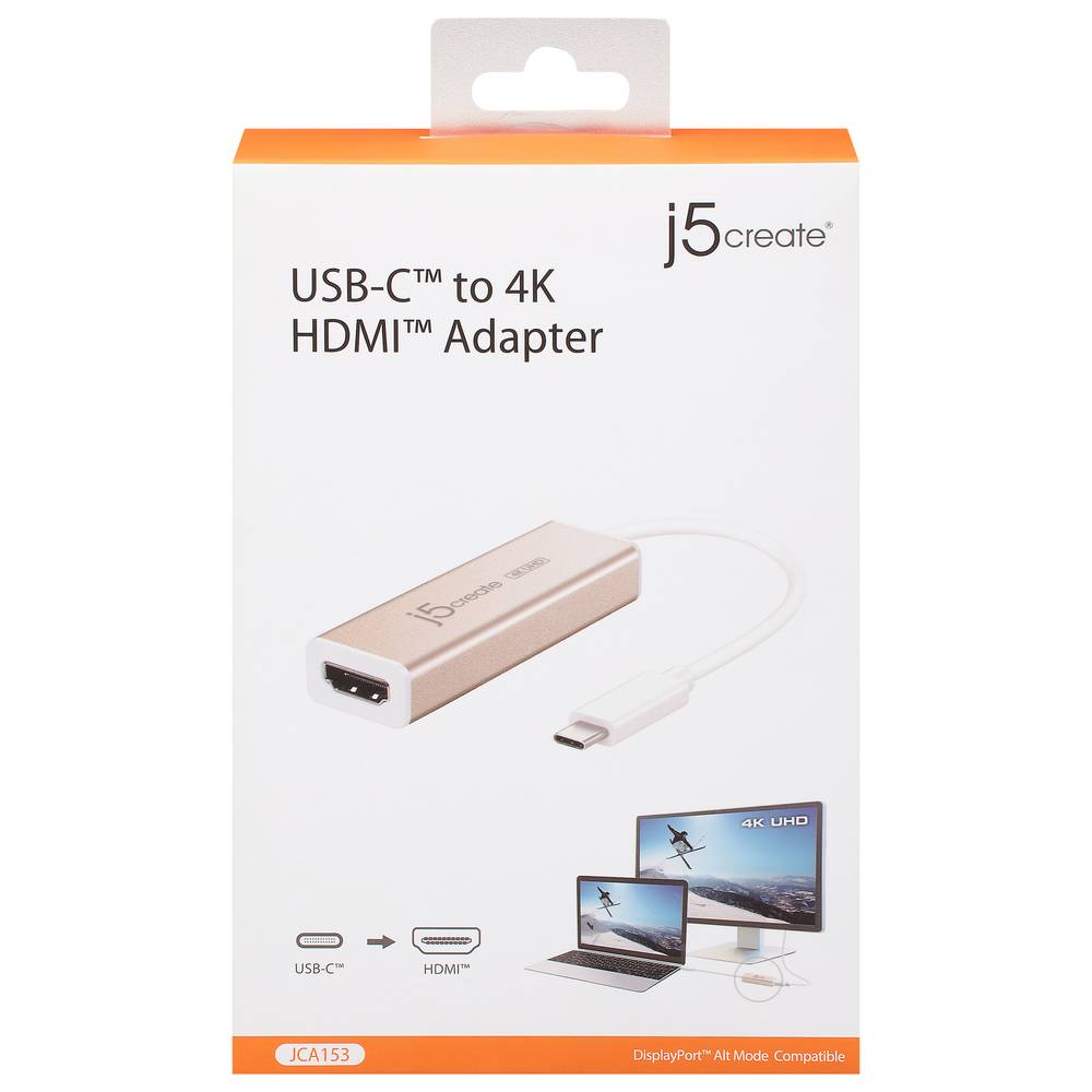 J5create Usb-C To 4k Hdmi Adapter