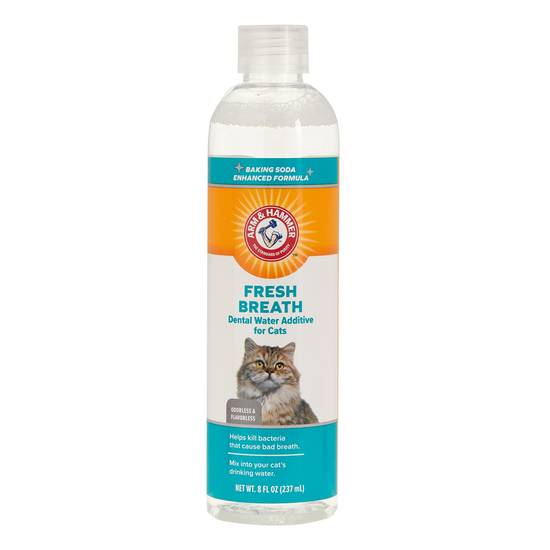 Arm & Hammer Fresh Breath Cat Dental Water Additive (Size: 8 Oz)