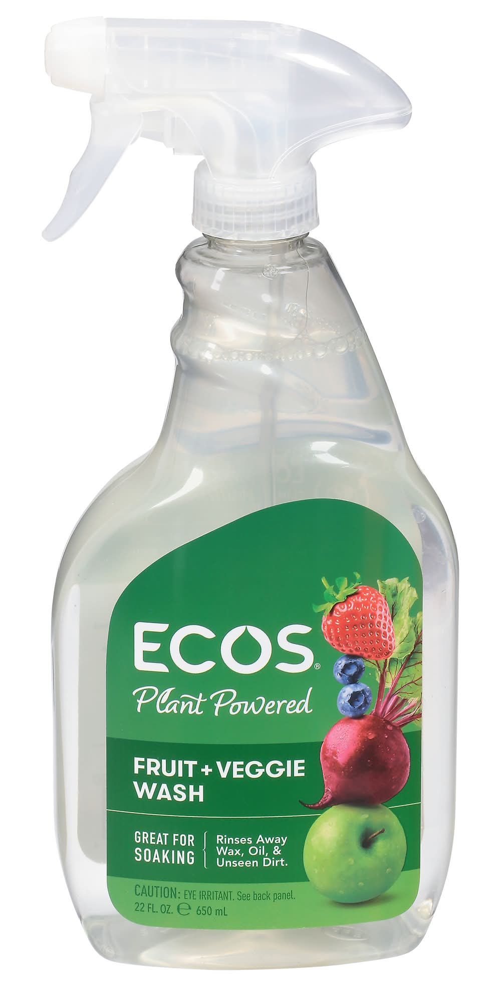 ECOS Plant Powered Fruit + Veggie Wash (22 fl oz)