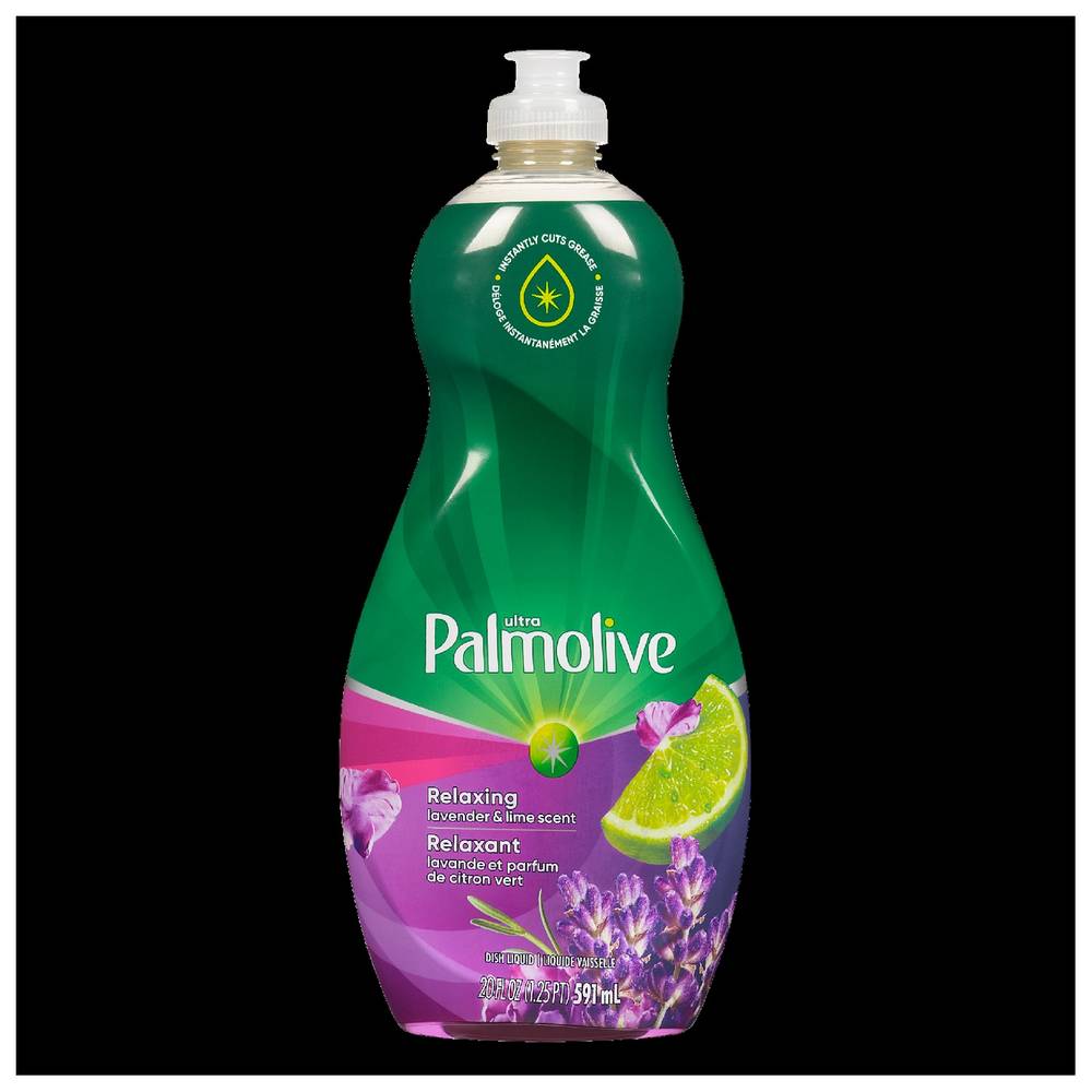 Palmolive détergent pour vaisselle, lavande & citron vert (591 ml) - ultra dish liquid lavender & lime (591 ml)