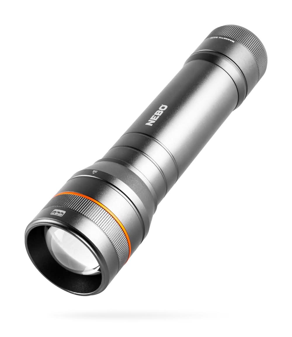 Nebo Newton 1000 Lm Black Led Flashlight Aa Battery