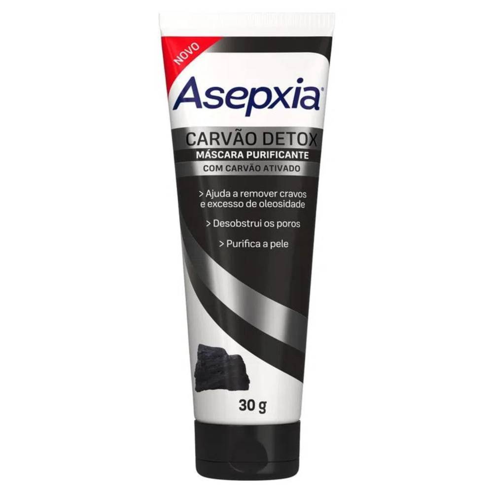 Asepxia máscara peel off carvão detox (30g)