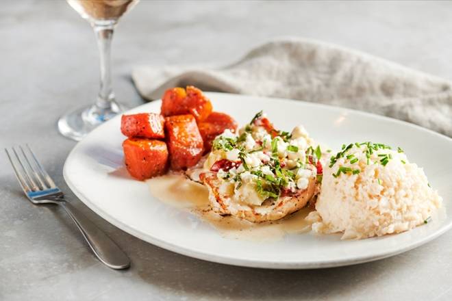 Lemon Feta Chicken Dinner