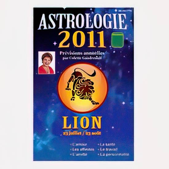 # Livre d'astrologie en français (50 pages,8 po X 5 po)