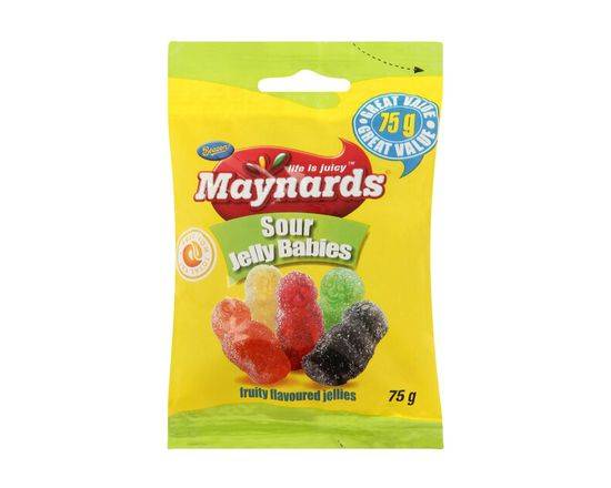 Maynards Sour Jelly Babies 75g