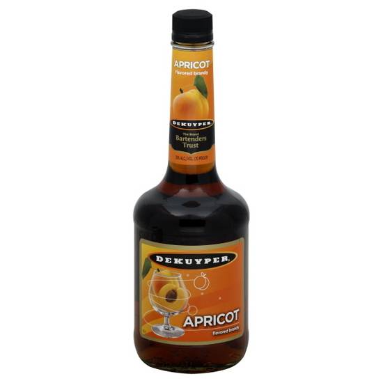 Dekuyper Apricot Flavored Brandy (750ml bottle)