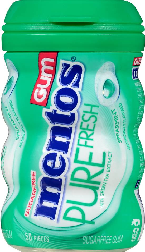 Mentos Sugar Free Pure Fresh Gum (spearmint)