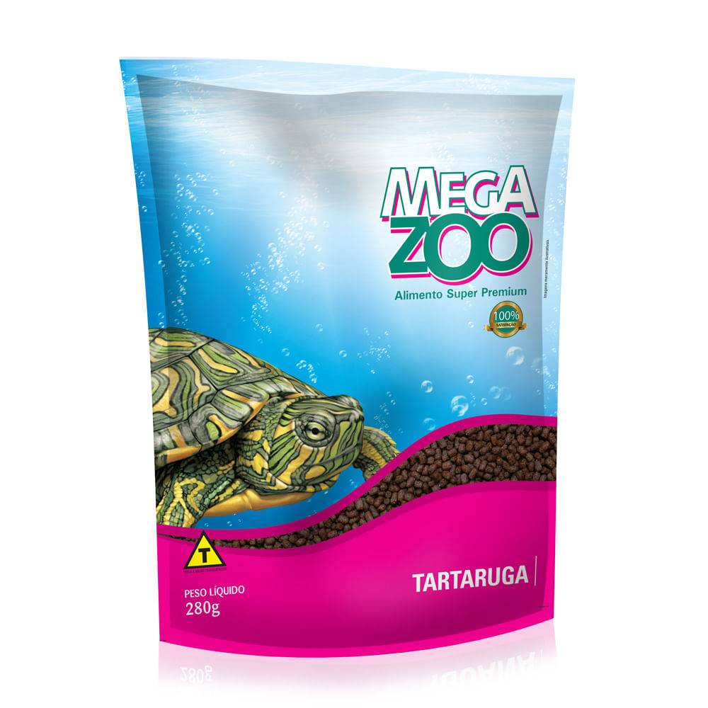 Megazoo · Ração extrusada para tartaruga (280 g)