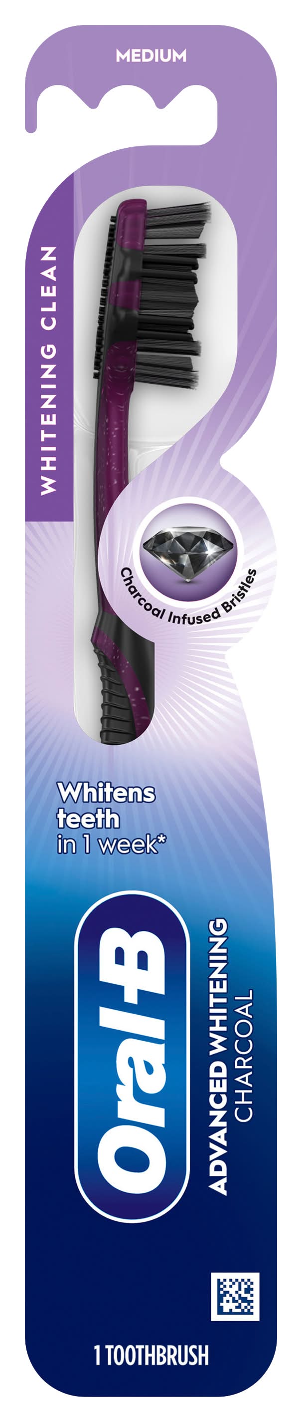 Oral-B Tooth Brush, Charcoal