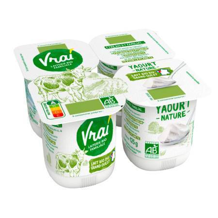 Vrai - Yaourt nature bio (4)