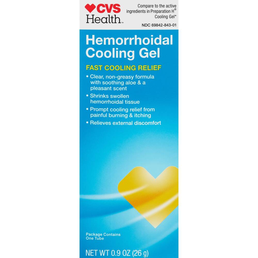 CVS Health Hemorrhoidal Cooling Gel, .9 OZ