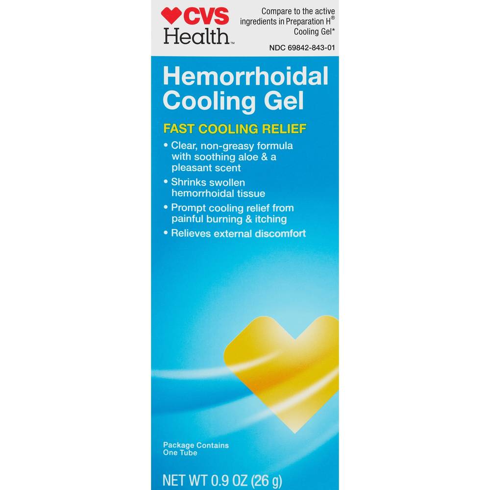 Cvs Health Hemorrhoidal Cooling Gel, .9 Oz